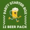 12 beer party starter box