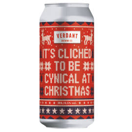 Verdant Brewing - It’s Clichéd to Be Cynical at Christmas New England IPA 6.5% ABV 44cl