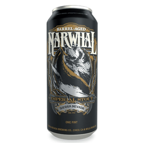 Sierra Nevada Barrel Aged Narwhal Stout Can