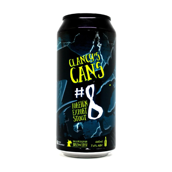 Ballykilcavan Brewery Clancy's Cans #8 Foreign Export Stout Ballykilcavan Brewery Clancy's Cans #8 Foreign Export Stout