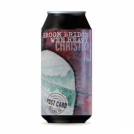Post Card Brewing Broombridge Wee Heavy Christmas Ale Post Card Brewing Broombridge Wee Heavy Christmas Ale