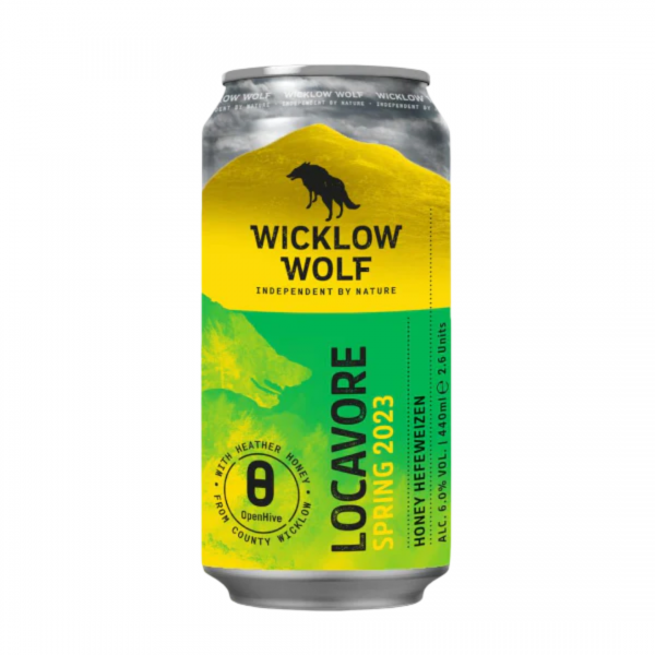 Wicklow Wolf Locavore Spring 2023 Honey Hefeweizen Wicklow Wolf Locavore Spring 2023 Honey Hefeweizen