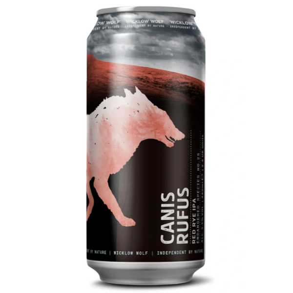 Wicklow Wolf Canis Rufus Red Rye IPA Wicklow Wolf Canis Rufus Red Rye IPA