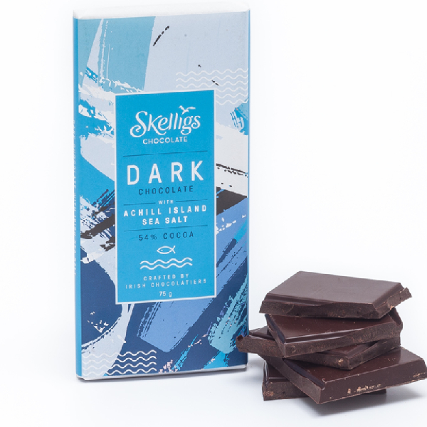 Skelligs Sea Salt Chocolate Bar 75g