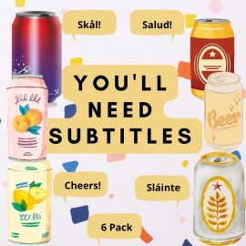 You'll Need Subtitles 6 Pack You'll Need Subtitles 6 Pack