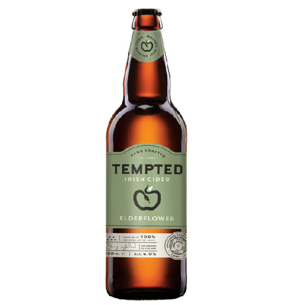 Tempted Irish Cider Elderflower