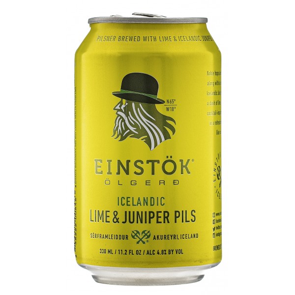 Einstok Lime & Juniper Pilsner 