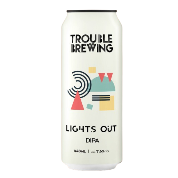 Trouble Brewing Lights Out Double IPA