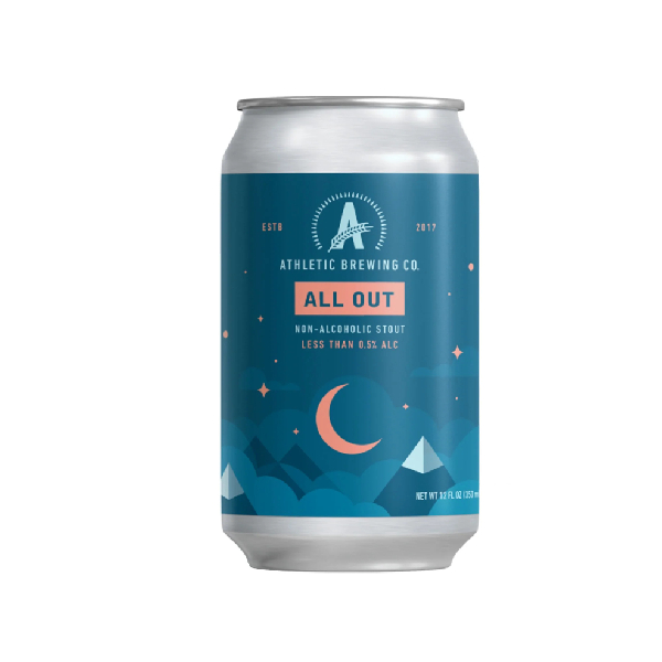 Athletic Brewing All Out Alcohol Free Stout