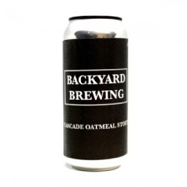 Backyard Brewery Cascade Oatmeal Stout