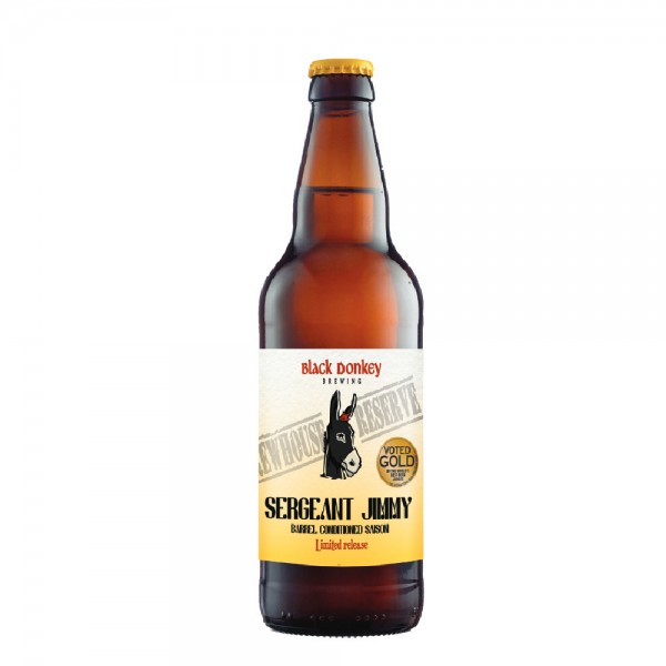 Black Donkey Sergeant Jimmy Barrel-Aged Saison Black Donkey Sergeant Jimmy Barrel-Aged Saison