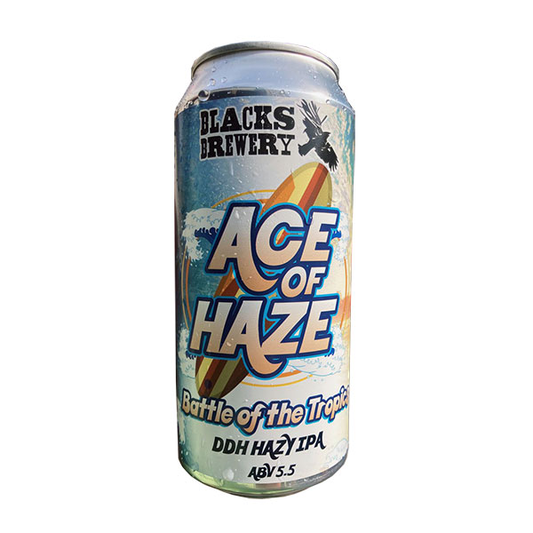 Blacks Ace of Haze Battle of the Tropics Hazy IPA Blacks Ace of Haze Battle of the Tropics Hazy IPA