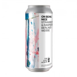 Boundary Brewing On Being Nice Strawberry & Raspberry Berliner Weisse Boundary Brewing On Being Nice Strawberry & Raspberry Berliner Weisse