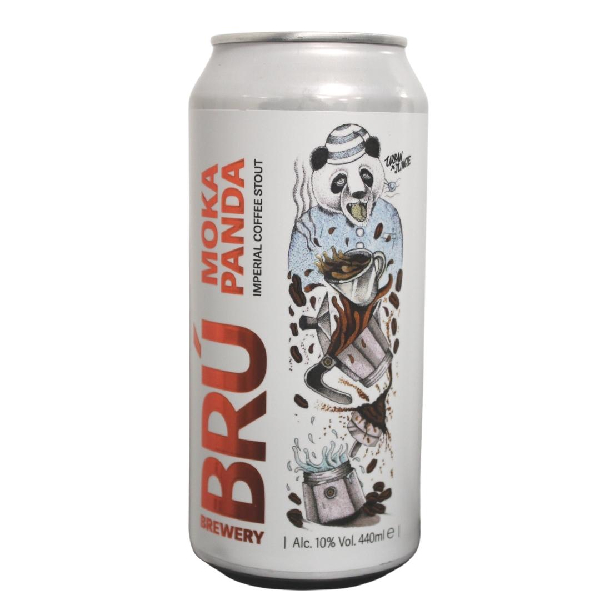 Bru Brewery Moka Panda Imperial Coffee Stout Bru Brewery Moka Panda Imperial Coffee Stout