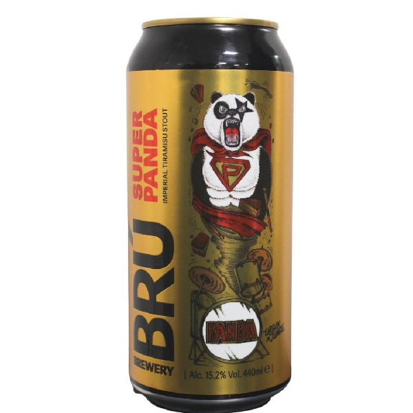 Bru Brewery Super Panda Imperial Tiramasu Dessert Stout Bru Brewery Super Panda Imperial Tiramasu Dessert Stout