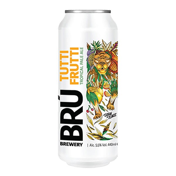 Bru Brewery Tutti Frutti Tropical Pale Ale Bru Brewery Tutti Frutti Tropical Pale Ale