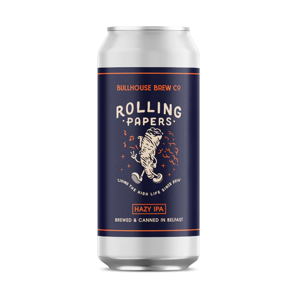 Bullhouse Brew Rolling Papers Hazy IPA