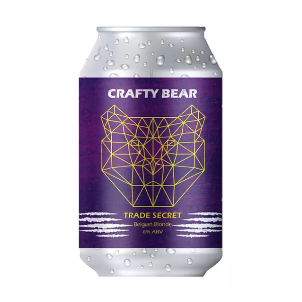Crafty Bear Trade Secret Blonde Ale Crafty Bear Trade Secret Blonde Ale