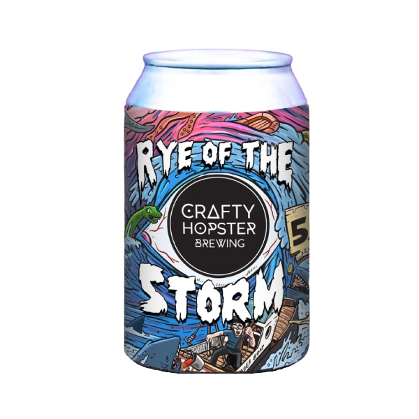 Crafty Hopster Rye of The Storm Rye Ale Crafty Hopster Rye of The Storm Rye Ale