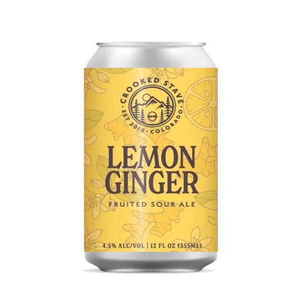 Crooked Stave Lemon Ginger Sour Crooked Stave Lemon Ginger Sour