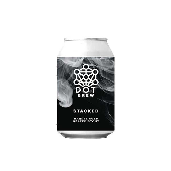 DOT Brew Stacked Barrel Aged Peated Stout DOT Brew Stacked Barrel Aged Peated Stout