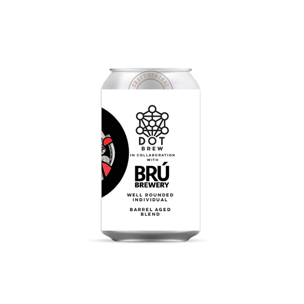 Bru and DOT Brew Collaboration Well Rounded Individual Barrel Aged Red Ale Bru and DOT Brew Collaboration Well Rounded Individual Barrel Aged Red Ale