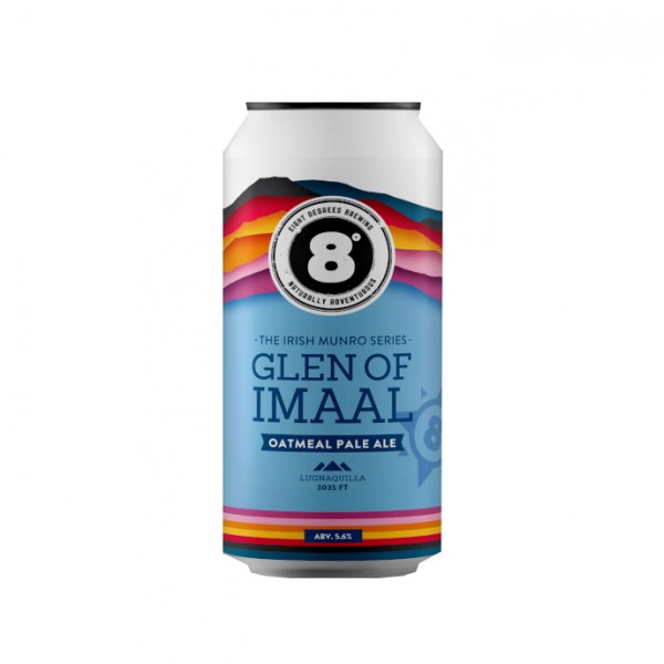 Eight Degrees Glen of Imaal Oatmeal Pale Ale Eight Degrees Glen of Imaal Oatmeal Pale Ale
