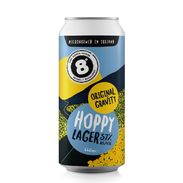 Eight Degrees Original Gravity Hoppy Lager