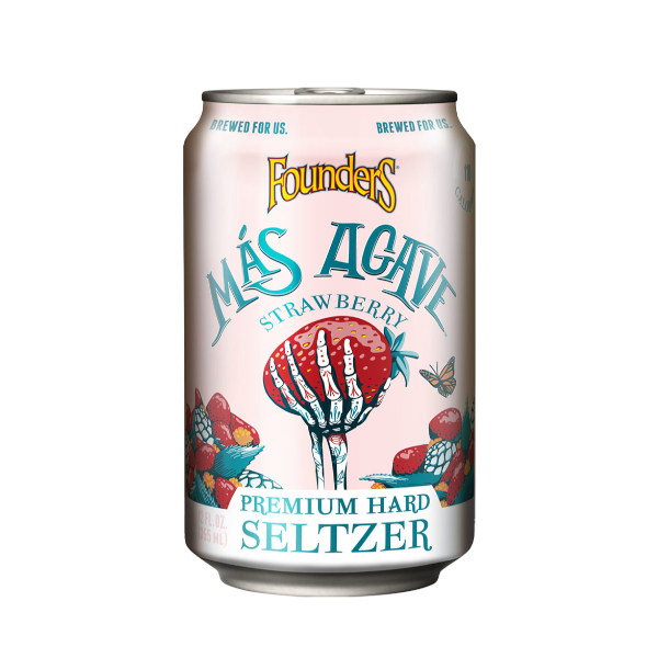 Founders Mas Agave Strawberry Seltzer