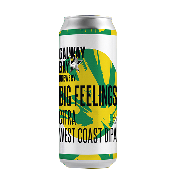 Galway Bay Big Feelings West Coast Double IPA Galway Bay Big Feelings West Coast Double IPA