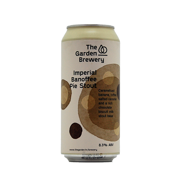 Garden Brewery Imperial Banoffee Pie Stout Garden Brewery Imperial Banoffee Pie Stout