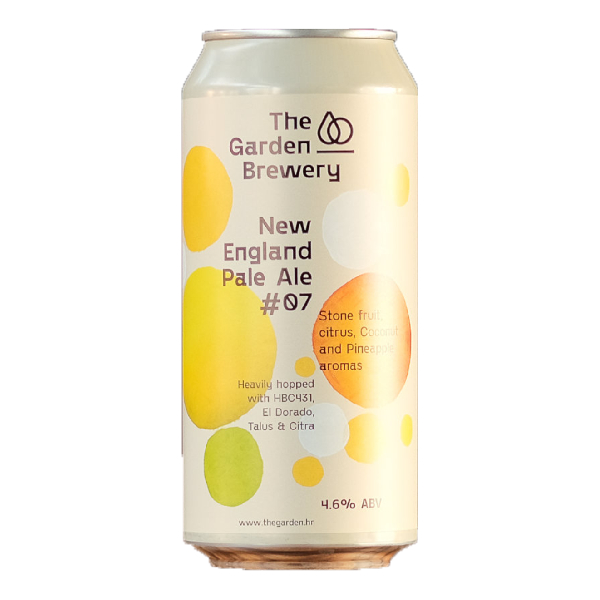 Garden Brewery New England Pale Ale #07 Garden Brewery New England Pale Ale #07