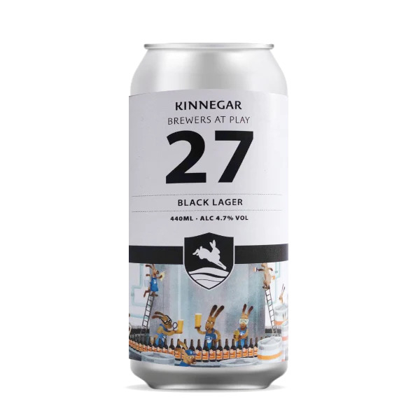 Kinnegar Brewers At Play 27 Black Lager Kinnegar Brewers At Play 27 Black Lager