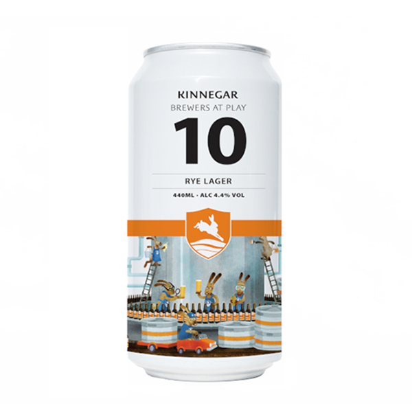 Kinnegar Brewers at Play No.10 Rye Lager Kinnegar Brewers at Play No.10 Rye Lager