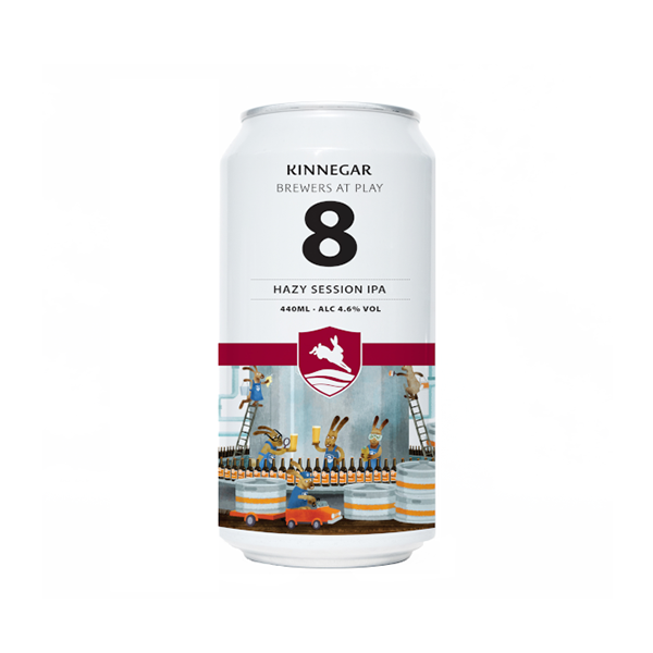 Kinnegar Brewers at Play No. 8 Hazy Session IPA Kinnegar Brewers at Play No. 8 Hazy Session IPA