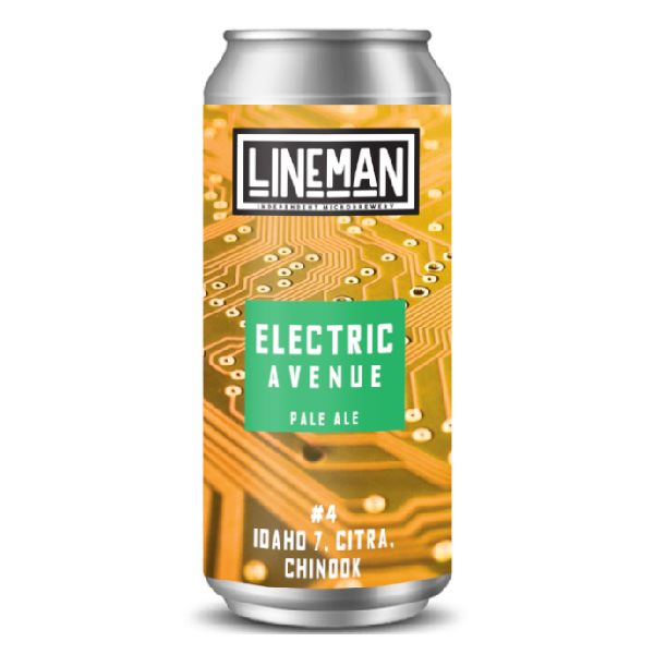 Lineman Electric Avenue #4 American Pale Ale Lineman Electric Avenue #4 American Pale Ale