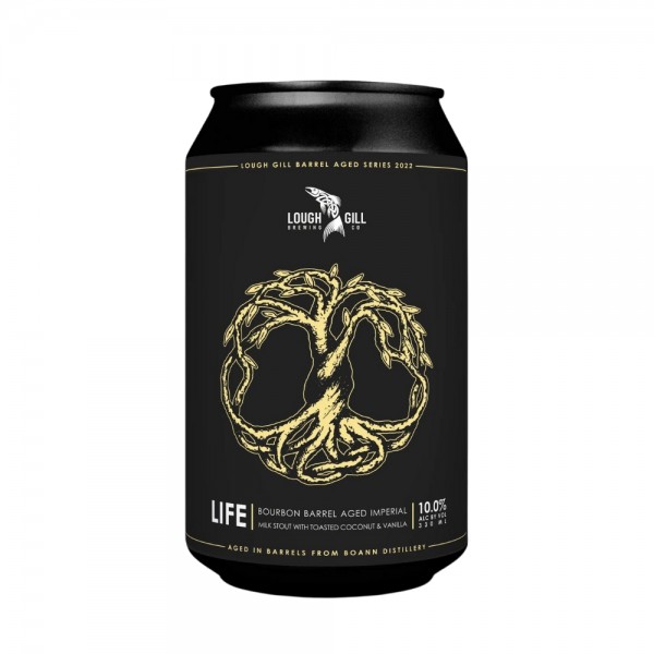 Lough Gill Life Bourbon Barrel Aged Imperial Milk Stout w/ Coconut & Vanilla