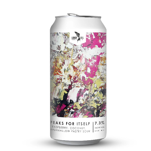 Lough Gill Speaks For Itself Raspberry, Coconut, Marshmallow Pastry Sour Lough Gill Speaks For Itself Raspberry, Coconut, Marshmallow Pastry Sour