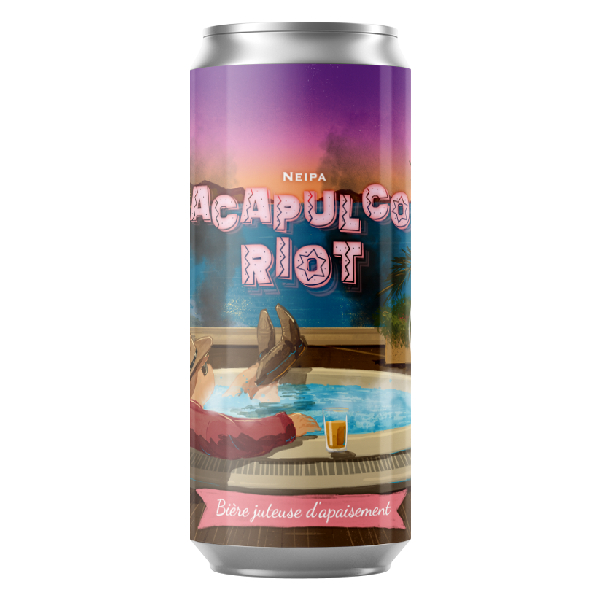 Piggy Brewing Acapulco Riot New England IPA Piggy Brewing Acapulco Riot New England IPA