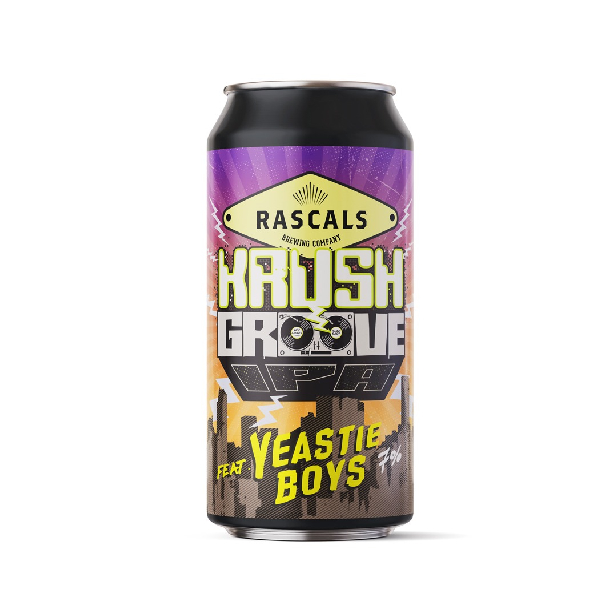 Rascals X Yeastie Boys Krush Groove IPA Rascals X Yeastie Boys Krush Groove IPA