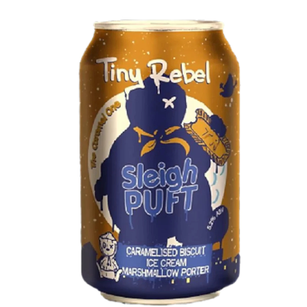 Tiny Rebel Sleigh Puft Caramelised Biscuit Marshmallow Porter Tiny Rebel Sleigh Puft Caramelised Biscuit Marshmallow Porter