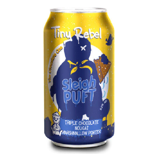 Tiny Rebel Sleigh Puft Triple Chocolate Nougat Marshmallow Porter Tiny Rebel Sleigh Puft Triple Chocolate Nougat Marshmallow Porter