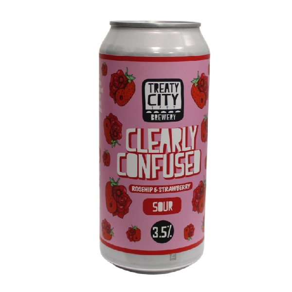 Treaty City Clearly Confused Rosehip and Strawberry Sour Treaty City Clearly Confused Rosehip and Strawberry Sour