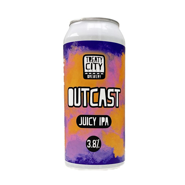 Treaty City Outcast Juicy IPA Treaty City Outcast Juicy IPA