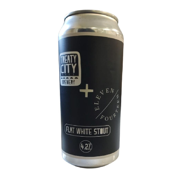 Treaty City X Eleven14 Flat White Coffee Stout Treaty City X Eleven14 Flat White Coffee Stout