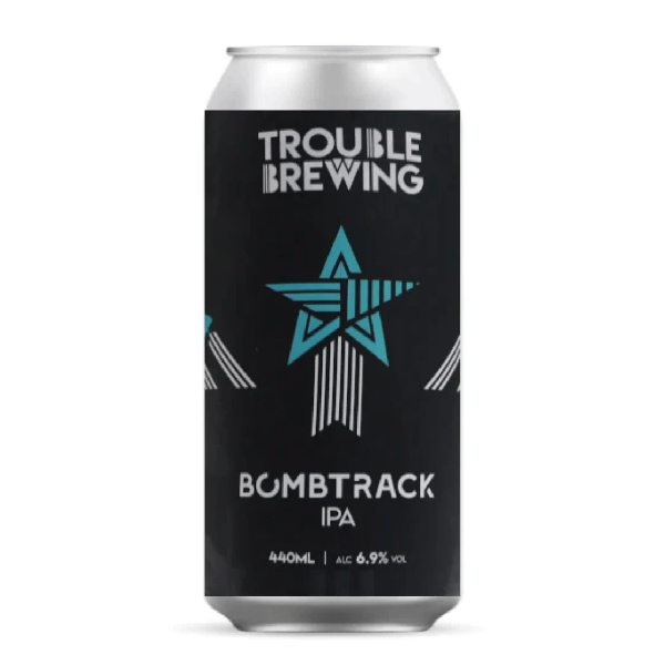 Trouble Brewing Bombtrack Double West Coast IPA