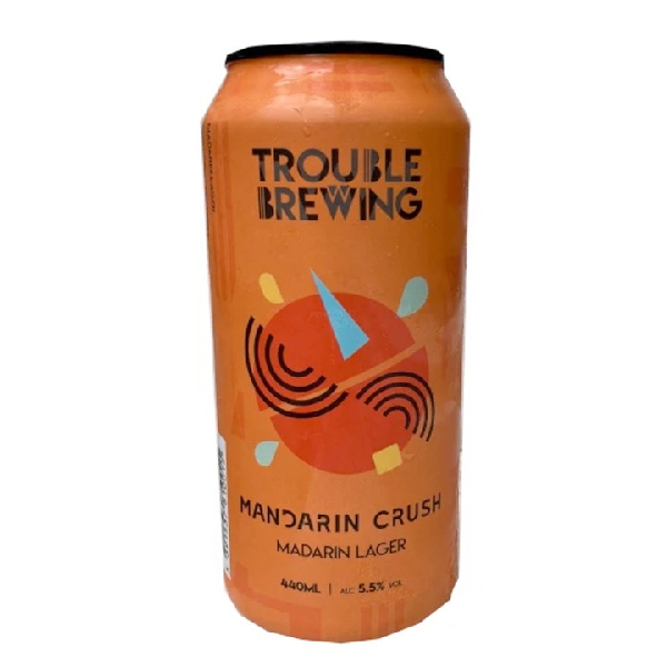 Trouble Brewing Mandarin Crush Lager