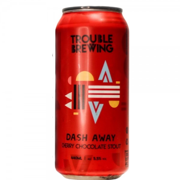 Trouble Brewing Dash Away Cherry Chocolate Stout Trouble Brewing Dash Away Cherry Chocolate Stout