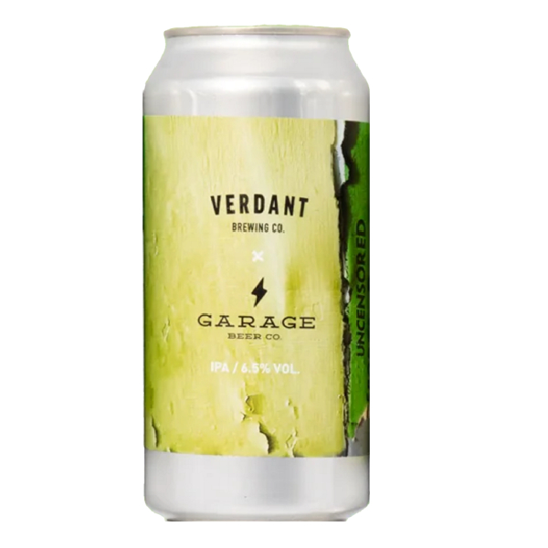 Verdant x Garage Beer Uncensored Sports Parade IPA