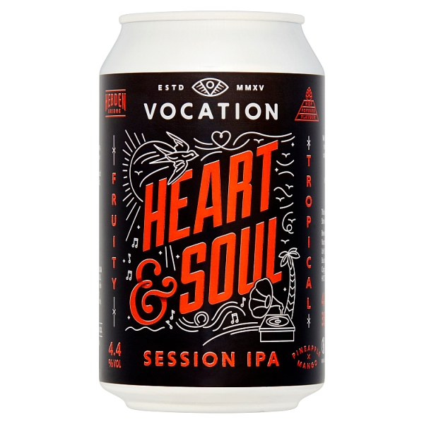 Vocation Heart & Soul Gluten Free Session IPA Vocation Heart & Soul Gluten Free Session IPA